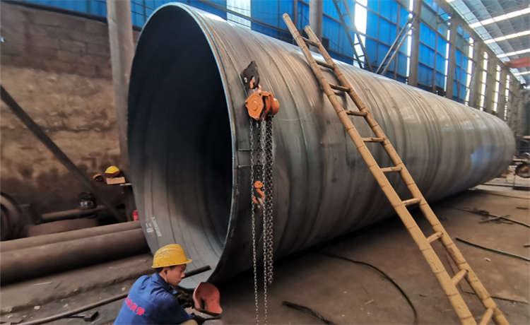 梧州800mm鎖扣螺旋鋼管，DN2600鋼護(hù)筒定制，800-14mm螺旋管，Q235B自來水給水鋼管廠家